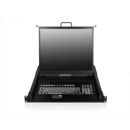 ISTARUSA CLAYTEK 1U Rackmount 19" TFT LCD Keyboard Drawer WL-21901